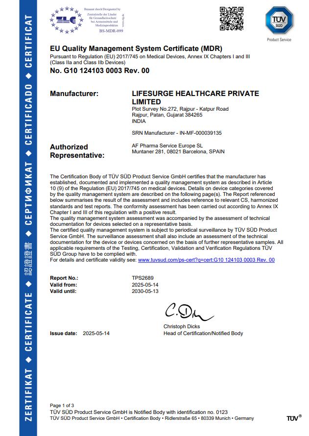 Certificate 1